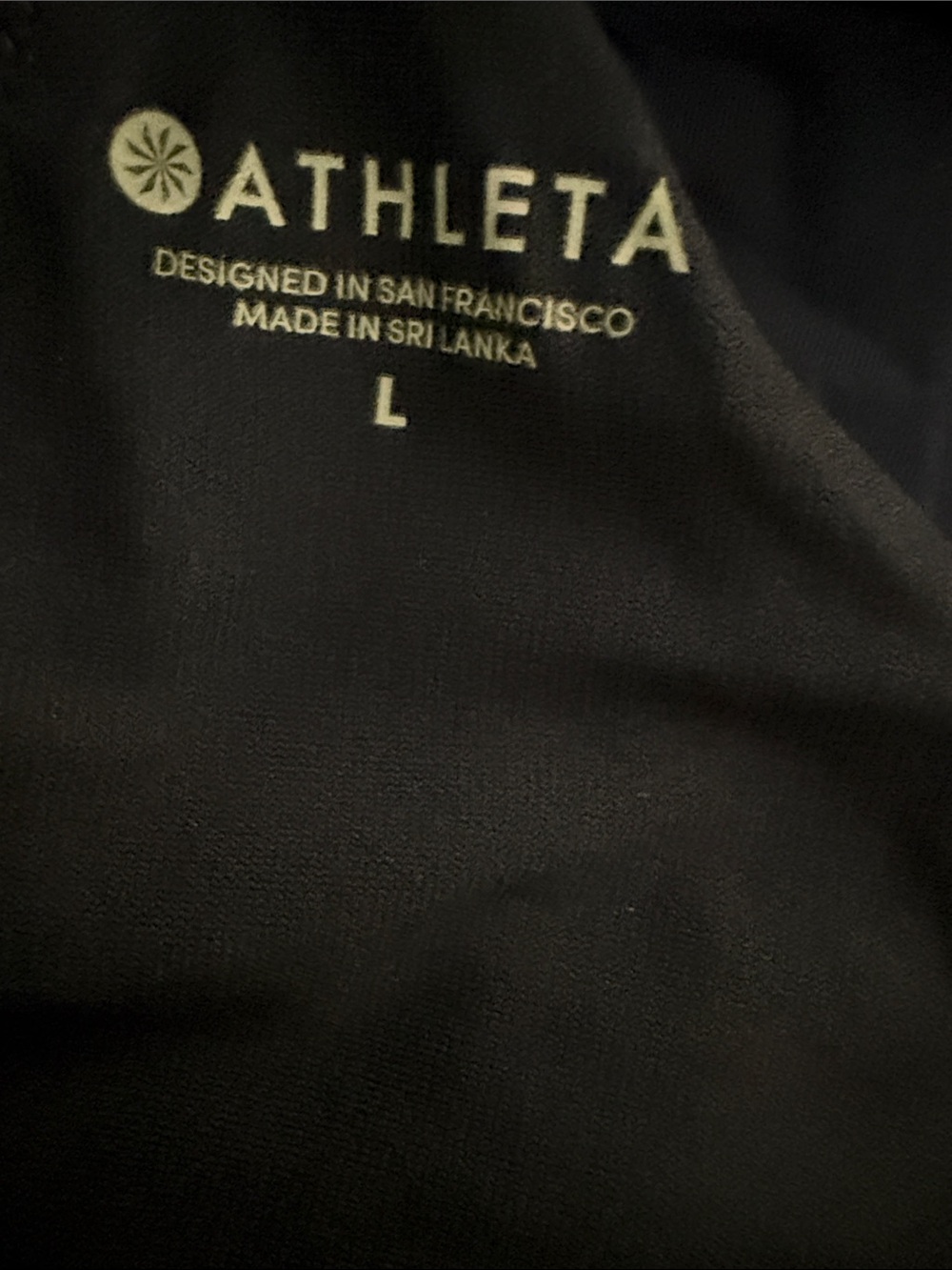 Athleta High Neck Bikini Top Dress Blue - Picture 3 of 6